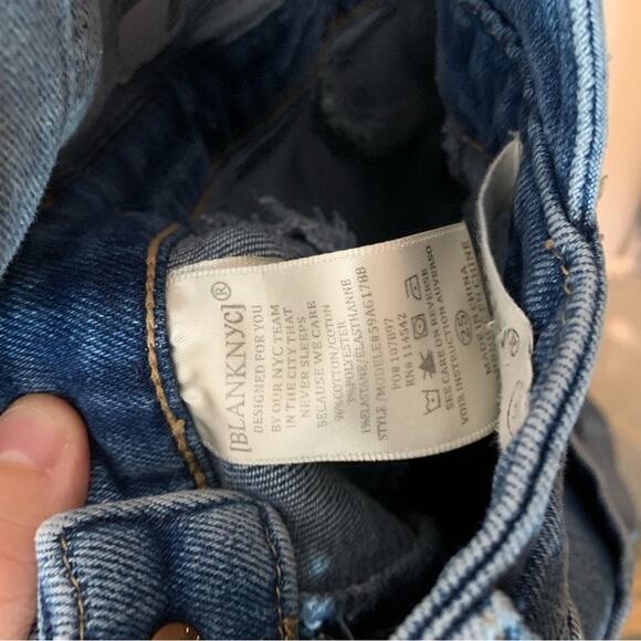 Blank NYC It’s Vintage Skinny Overalls Bibs - Picture 8 of 9